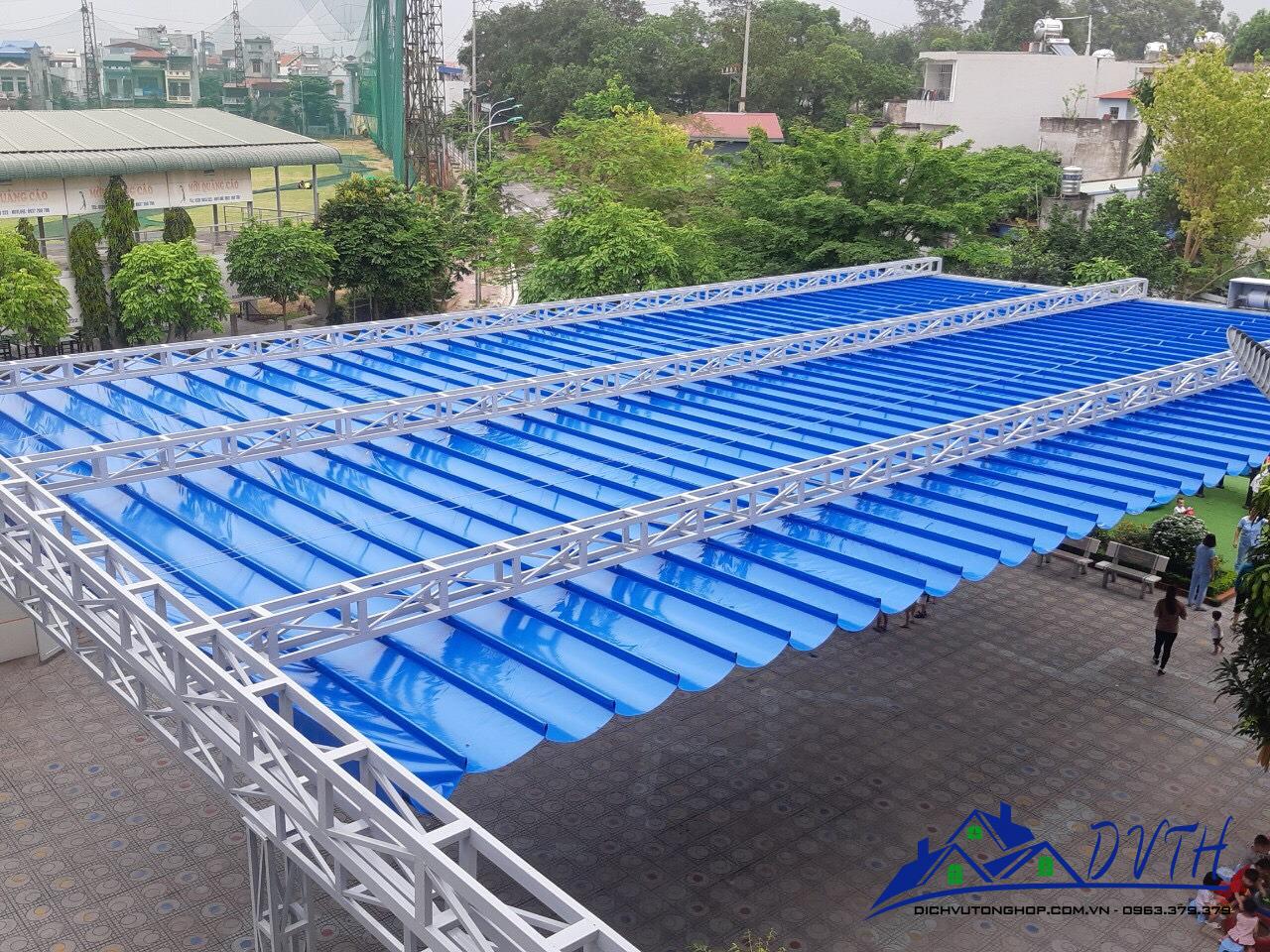 Mái che bạt kéo tại Lai Châu